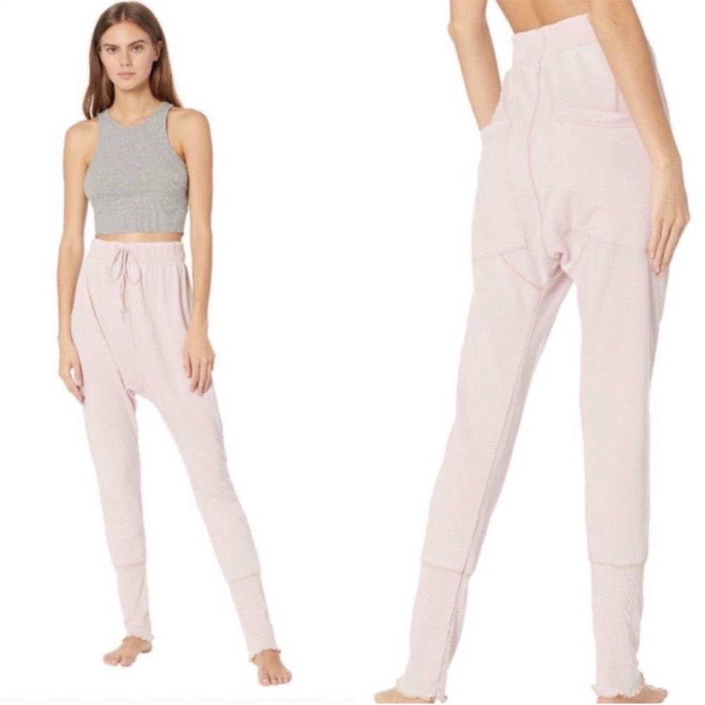 Free people cozy all day harem legging pant in daytime fireworks NEW